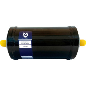 Appli Parts APFD-414S 1/2 in Liquid Line Refrigerant AC Filter Drier hvac Refrigeration 414S ODF Sweat Solder connection universal unidirectional 9-1/2 in long 3-1/2 in wide Appli Parts APFD-414S 1/2 in Liquid Line Refrigerant AC Filter Drier hvac Refrigeration 414S ODF Sweat Solder connection universal unidirectional 9-1/2 in long 3-1/2 in wide