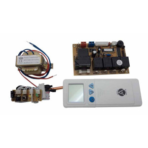 Appli Parts APCB-213A Universal Air Conditioning Control Board 220 V with 3 Fan Speed, 1 Temperature Sensor  Appli Parts APCB-213A Universal Air Conditioning Control Board 220 V with 3 Fan Speed, 1 Temperature Sensor