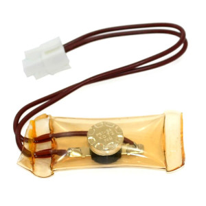 Appli Parts APBT-R3003P Bimetal Termico 2 Cables Abre a 9 C y Cierra a -2 C, un conector, cables de colores marron y marron, Referencia BIM-3003 Termodisco