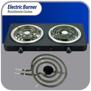 Appli Parts WB30K10002 Surface Burner Heating Element 3 turns, 6 in, 3 turn, 1250 W, 240 V, Replaces GE General Electric 2391B, 404064, 8053265, 9761348, 316439800, 318372210, 5303015716, 5303310281