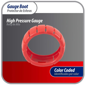 Appli Parts APMG-GBR 2.5 in Red Protective Gauge Boot for Manifold Gauge High pressure Appli Parts APMG-GBR 2.5 in Red Protective Gauge Boot for Manifold Gauge High pressure