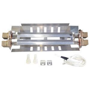 WR51X10101 Appli Parts Defrost Heater Kit WR51X10101AP WR51X10053 Replacement for General Electric Double Glass Tube with Connectors WR51X10101 Appli Parts Defrost Heater Kit WR51X10101AP WR51X10053 Replacement for General Electric Double Glass Tube with Connectors