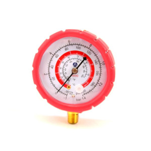 Appli Parts APMG-GA4H Esfera Alat R600, 1/4 pulg SAE, Escala Dual Presion psi/bar, Escala Dual Temperatura Fahrenheit/Centigrados Appli Parts APMG-GA4H Esfera Alat R600, 1/4 pulg SAE, Escala Dual Presion psi/bar, Escala Dual Temperatura Fahrenheit/Centigrados