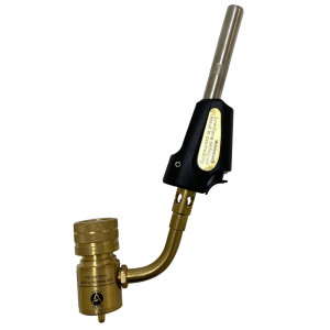 Appli Parts APHT-1S Soplete Boquilla de Soldar, Antorcha manual de un solo quemador con encendedor de arranque para soldadura fuerte con Mapp o punta giratoria de combustible de propano Appli Parts APHT-1S Soplete Boquilla de Soldar, Antorcha manual de un solo quemador con encendedor de arranque para soldadura fuerte con Mapp o punta giratoria de combustible de propano