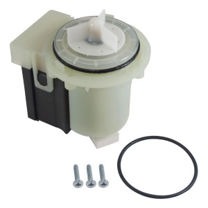 Appli Parts 280187AP Washer Drain Pump Motor 85 W 120 V 1.5 A 60 Hz, APDP-851C Replacement Fits Whirlpool and Frigidaire