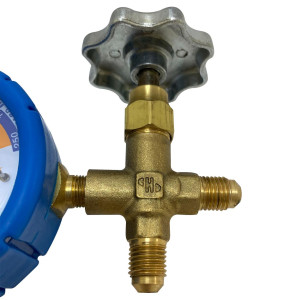 Appli Parts APMG-A2L Low Pressure R12,R134,R22,R404 Analog Single Manifold Celsius Temperature Scale  Appli Parts APMG-A2L Low Pressure R12,R134,R22,R404 Analog Single Manifold Celsius Temperature Scale