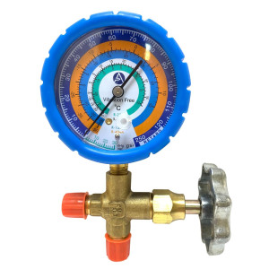 Appli Parts APMG-A2L Low Pressure R12,R134,R22,R404 Analog Single Manifold Celsius Temperature Scale  Appli Parts APMG-A2L Low Pressure R12,R134,R22,R404 Analog Single Manifold Celsius Temperature Scale