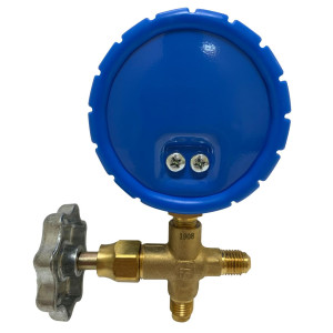 Appli Parts APMG-A3L Low Pressure R134,R22,R404,R410 Analog Single Manifold, Pressure psi, Temperature Fahrenheit Scales  Appli Parts APMG-A3L Low Pressure R134,R22,R404,R410 Analog Single Manifold, Pressure psi, Temperature Fahrenheit Scales