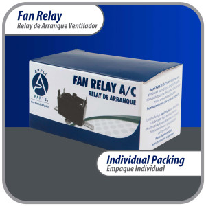 Appli Parts APFR-360 90-360, 24 VAC Coil, Heavy Duty Switching Fan Relay,SPST, Normally Open, AC and heating Furnace blower relay Universal fit multi position bracket