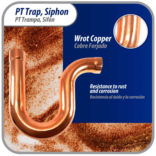 P-Trap 1 5/8 inch Ctp-Pt158