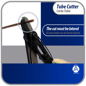 Appli Parts APT-TC157 Capillary Tube Cutter for Copper, Aluminum, steel, PVC and other soft metal pipe for Professionals and DIY applications