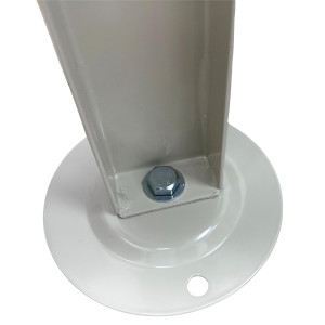 Appli Parts APAB-4440 Soporte de Montaje en Piso para Mini Split. Soporta 200 kg, Compatible desde 9000 a 60000 BTU, Incluye Gomas Antivibracion y Kit Completo de Instalacion. Extensible 56 a 100 cm
