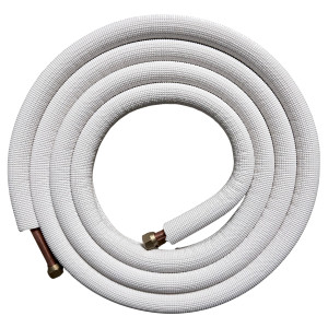 Appli Parts APLS-K38583813 Kit de Tuberia Mini Split 3/8 x 5/8 in, 4 m, con Aislante 3/8, Manguera Desague, Cinta Momia y Cinta Teflon
