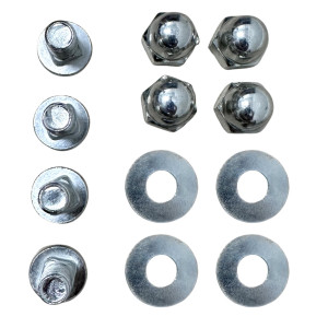 Appli Parts APAB-4440 Mini Split Floor Stand, Heavy Duty Outdoor Support Up to 440 lbs. Fit 9000 to 60000 BTU Units, Anti Vibration Pads and Full Installation Kit. Adjusted from 22 to 39.7 in