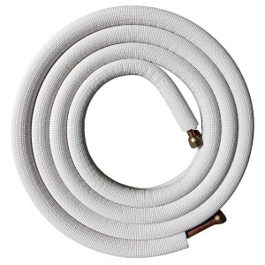 Appli Parts APLS-K38583813 Kit de Tuberia Mini Split 3/8 x 5/8 in, 4 m, con Aislante 3/8, Manguera Desague, Cinta Momia y Cinta Teflon
