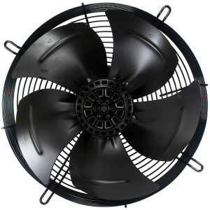 Appli Parts AXF-450-4 17-3/4 in Axial Fan Motor Guard Mounted Fan Blade 220-440 V, 3Ph 50-60Hz 300W, 1600rpm, Universal replacement for Cold Room Evaporators, Condensing Units, Work Temp -22F to 140F
