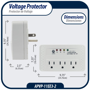 Appli Parts Voltage Surge Protector for Refrigerators 120V 50-60 Hz