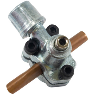 Appli Parts APT-PV110 Valvula perforadora 1/4, 5/16 o 3/8 pulg, tipo bala con adaptadores y sello para sistemas de refrigeracion con puerto de servicio SAE de 1/4 pulg Appli Parts APT-PV110 Valvula perforadora 1/4, 5/16 o 3/8 pulg, tipo bala con adaptadores y sello para sistemas de refrigeracion con puerto de servicio SAE de 1/4 pulg