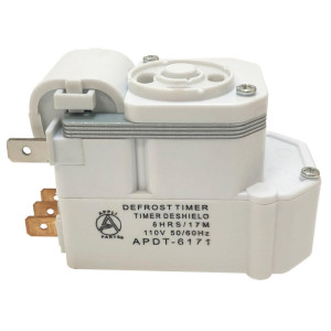 Appli Parts APDT-6171 6 hr, 17 min, 110 V, 50/60 Hz, Defrost Timer Pin 1-234 for Asian Style Refrigerators replaces DBZ-617-1D4, NUV-617, GG15JB2002A and others Appli Parts APDT-6171 6 hr, 17 min, 110 V, 50/60 Hz, Defrost Timer Pin 1-234 for Asian Style Refrigerators replaces DBZ-617-1D4, NUV-617, GG15JB2002A and others