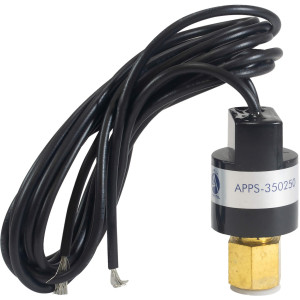 Appli Parts APPS-350250 Valvula Presostato R22 Alta, Abre 350 psi, Cierra 250 psi, 1 m Cable, SPST, 1/4 SAE Hembra, Reset Automatico, remplazo Universal para Aire Acondicionado
